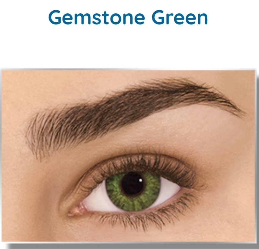 Gemstone Green FreshLook ColorBlends lenses (2 lenses)